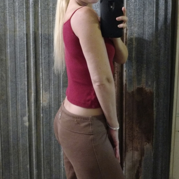 VINTAGE No Excuses Small Ribbed Cami - Picture 4 of 12